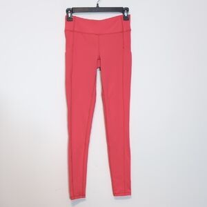 Gap Fit Coral Leggings With Side Pockets
